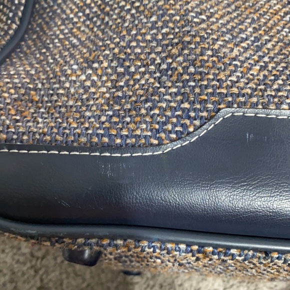 Gorgeous Vintage Jordache Tweed Travel Bag - Picture 8 of 9